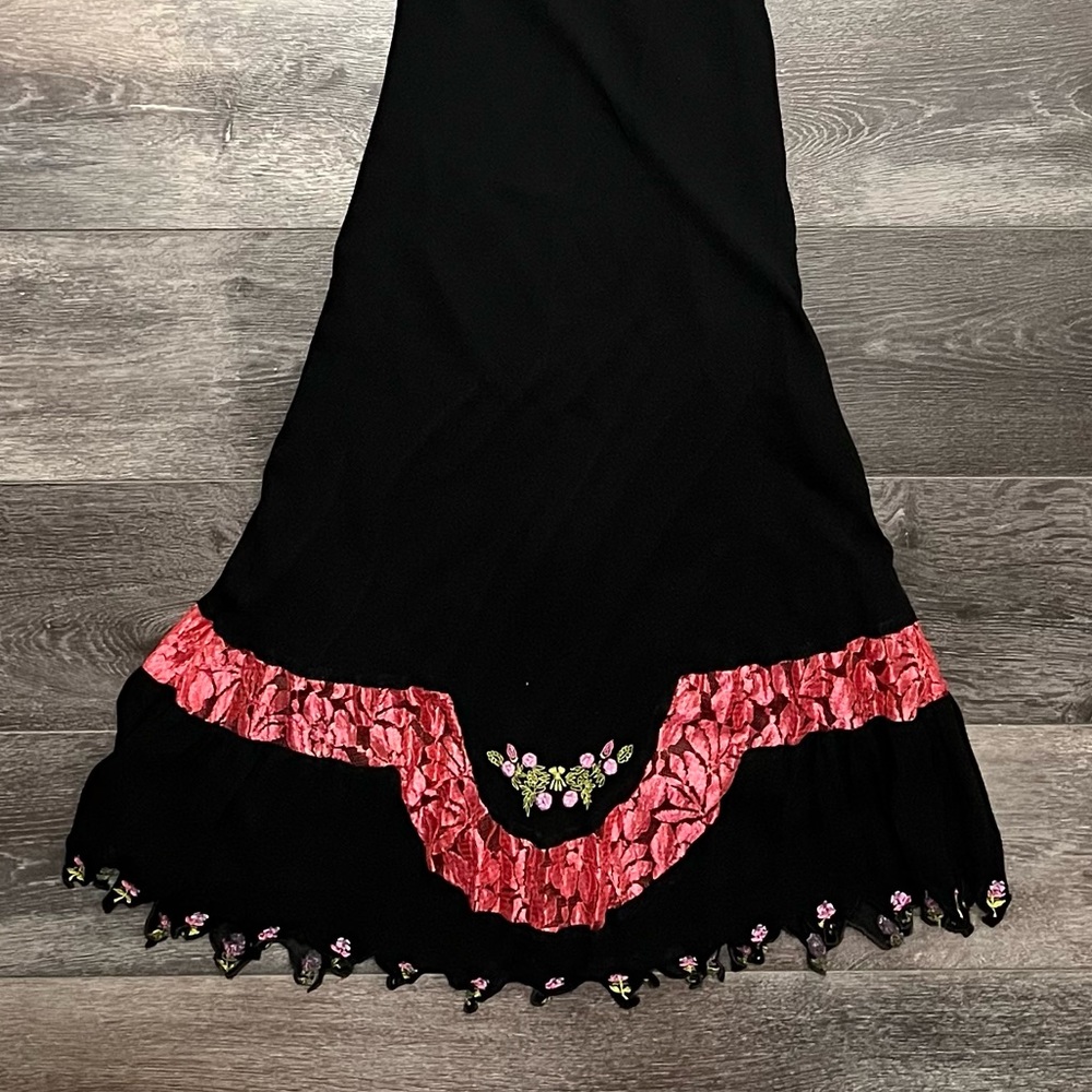 🚫SOLD🚫 Vintage Betsey Johnson Sheer Mesh & Lace Dress - Picture 4 of 8